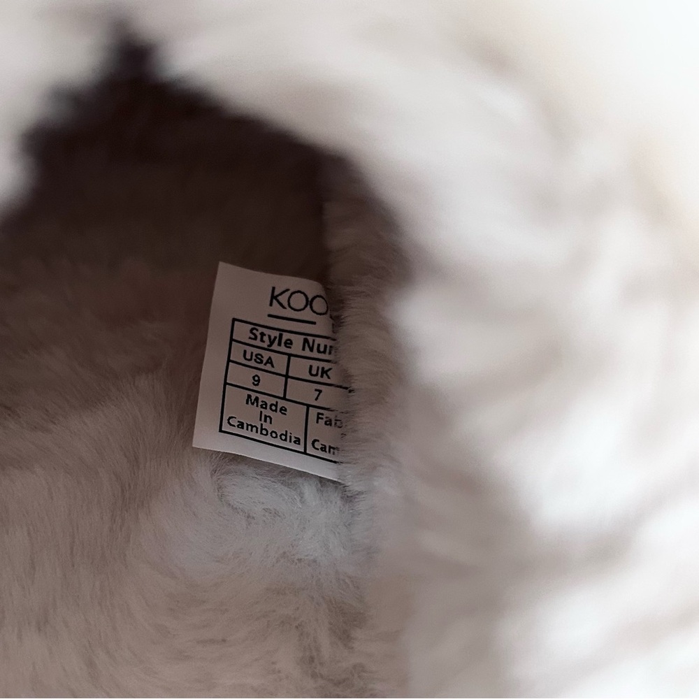 Koolaburra Chestnut Suede Shearling-Lined Clog Mules - Picture 12 of 12